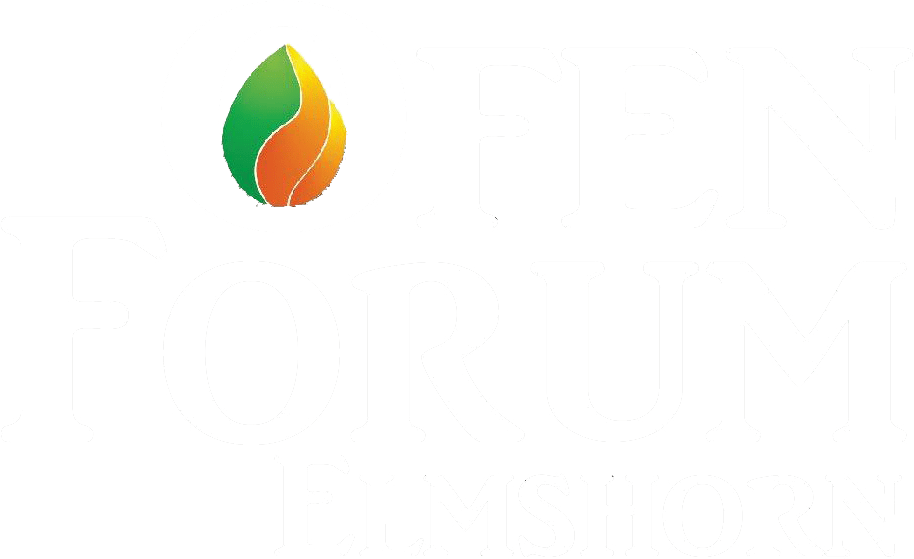 Ofenforum Elmshorn Logo weiß